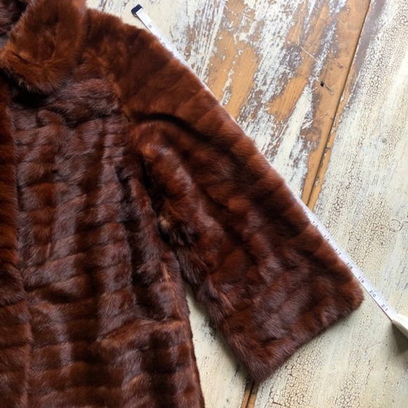 VINTAGE Fox Real Fur Coat in Excellent Condition Size S/M - Picture 7 of 10